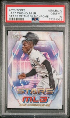 2023 Topps Jazz Chisholm Jr. Stars of the MLB CHROME PSA 10