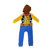 Toy Story Woody Hooded One Piece Romper Halloween Costume 24M Disney Pixar New