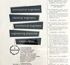 Pratt And Whitney Aircraft 1950s Advertisement Engineering Employment DWCC10