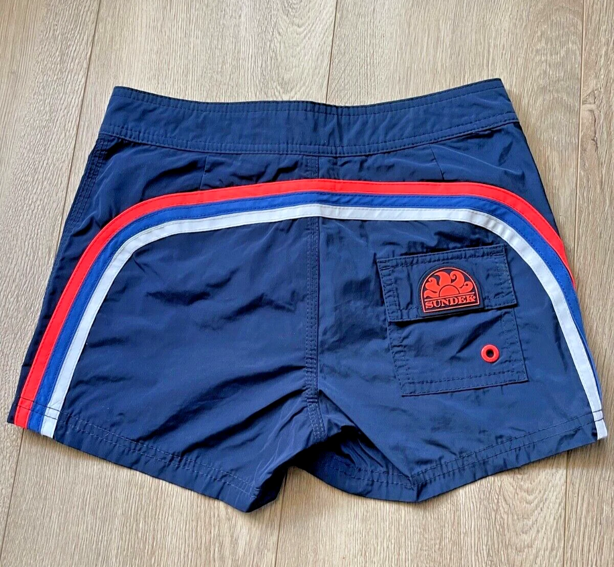 Sundek Maillot De Bain Homme Taille 2 Vintage Décontracté