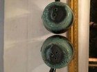 Stoneware Brown/Turquise Salt/Pepper Shakers — photo 2