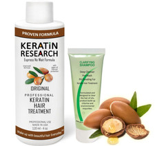Complex Brazilian Keratin Hair Treatment Straightening Kit with Argan Oil Blowou