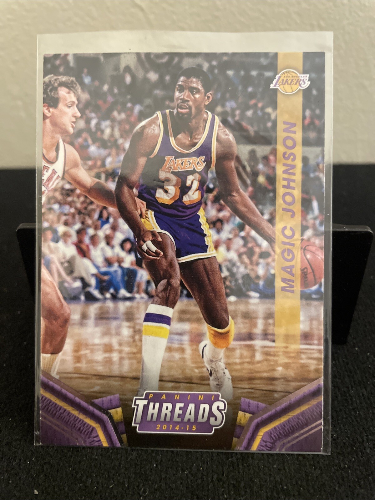 2014-15 Panini Threads - #123 Magic Johnson