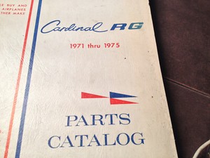 1971-1975 Cessna CardinalRG 177RG & F177RG Parts Manual