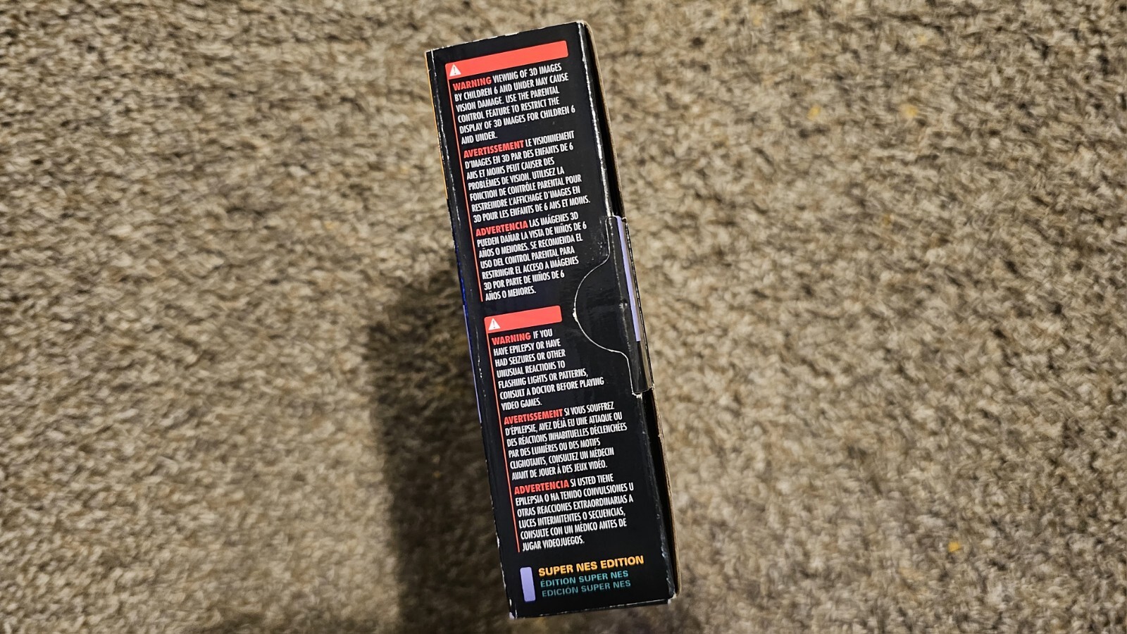 Nintendo New Nintendo 3DS XL SNES Edition Gray 4 GB Handheld Console