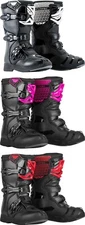 Fly Racing Youth Maverik Boots - Motocross Dirt Bike Offroad ATV