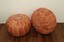 pair (2) new moroccan leather ottoman pouffe pouf footstools