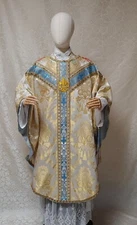 Custom Brocade Marian Chasuble