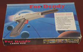 Ex Rare 1988 8bit Dendy Nintendo NES/Famiclone 15pin Zapper Light Gun laser NEW