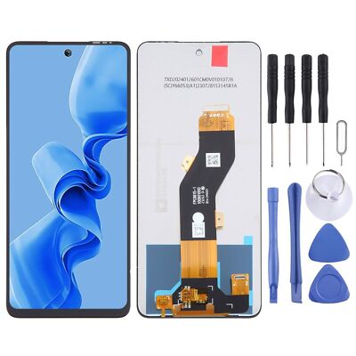 LCD Display Screen Touch Digitizer Full Assembly Replacement For itel S24 S667LN