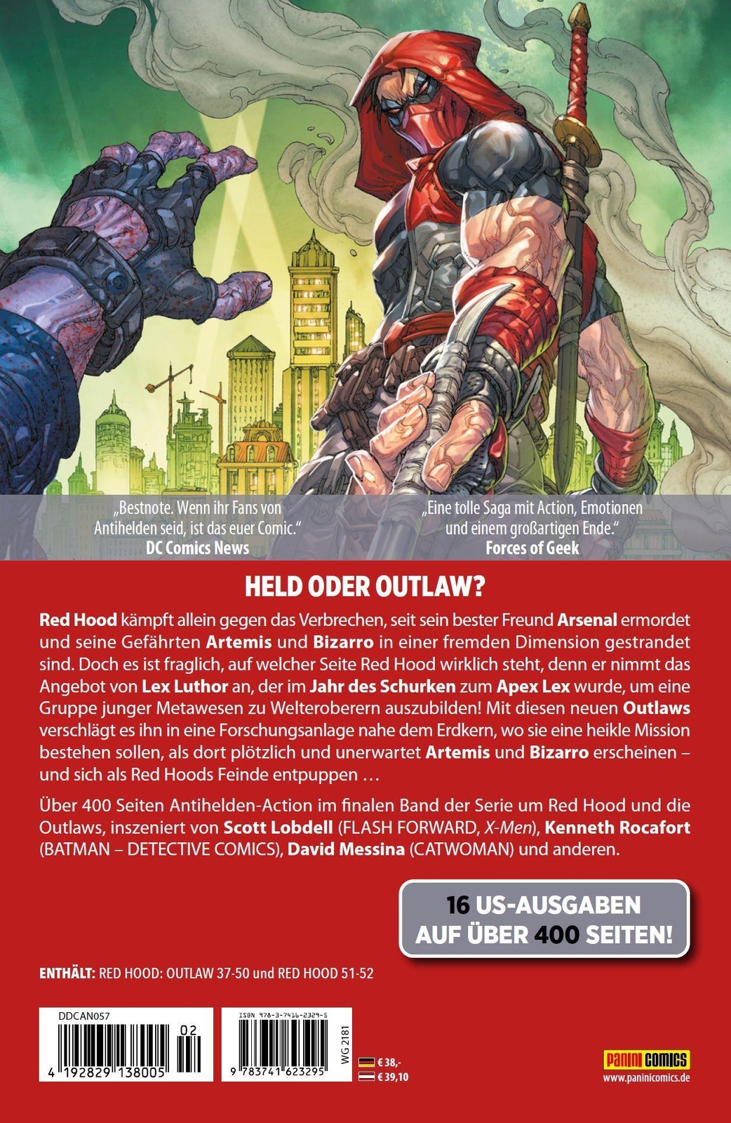Thumbnail - Red Hood: Outlaw Megaband | Scott Lobdell (u. A.) | Bd. 2: Neue