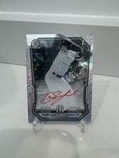 2026 Bowman Chrome TJ Rumfield Black & White Shimmer Red Ink Auto SSSP Yankees