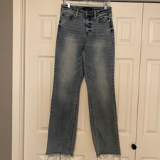Judy Blue Dad Jeans Size 5/27 Medium Wash High Rise Relaxed Fit Stretch Denim
