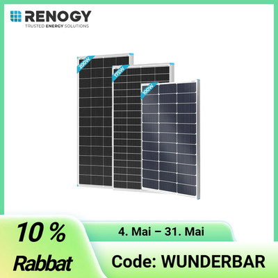 RENOGY Solarmodul 100175200W Monokristallin Solarpanel 16BB N-typ 25%HochEffizie