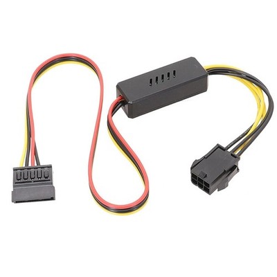 6 Pin to Hard Drive Power Converter Cable for Gaming and Computer Users