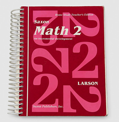 Saxon Math 2 Home Study Teacher s Edition + Partial Student Workbook Part 2