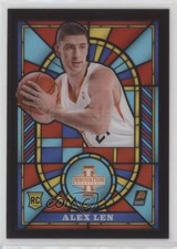 2013-14 Panini Innovation Rookie Stained Glass Light Blue Alex Len #17 s6i