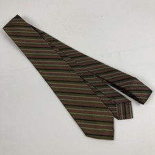 Unbranded Tie Boys Youth 52" 2.25" Striped Green