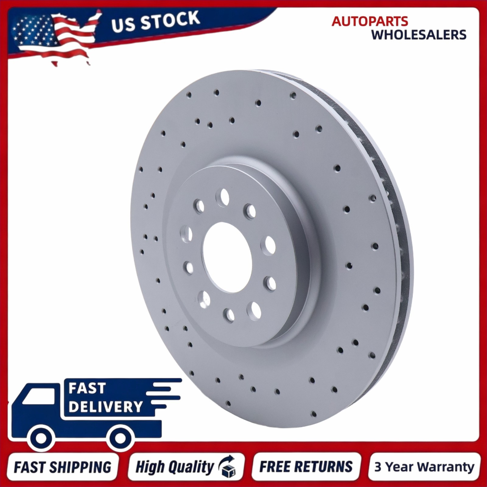 Maserati Ghibli 2017-2021 Rear Brake discs 2 pcs