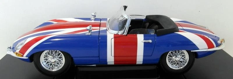 Ertl escala 1/18 diecast - 33543 Austin Powers Shaguar E-Type Jaguar Roadster Foto 4 de 4