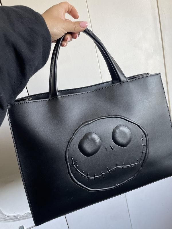 Disney Nightmare Before Christmas Jack Skellington Tote Bag by Loungefly