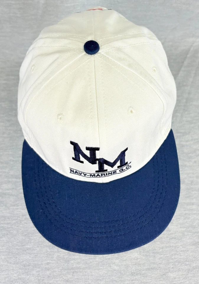 Gorra de golf Pearl Harbor vintage azul marino con correa trasera para hombre EE. UU. 90 Foto 2 de 4