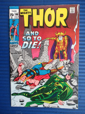 THE MIGHTY THOR # 190 - (VF-) -GOD OF THUNDER VS ODIN-HELA-GODDESS OF DEATH-LOKI