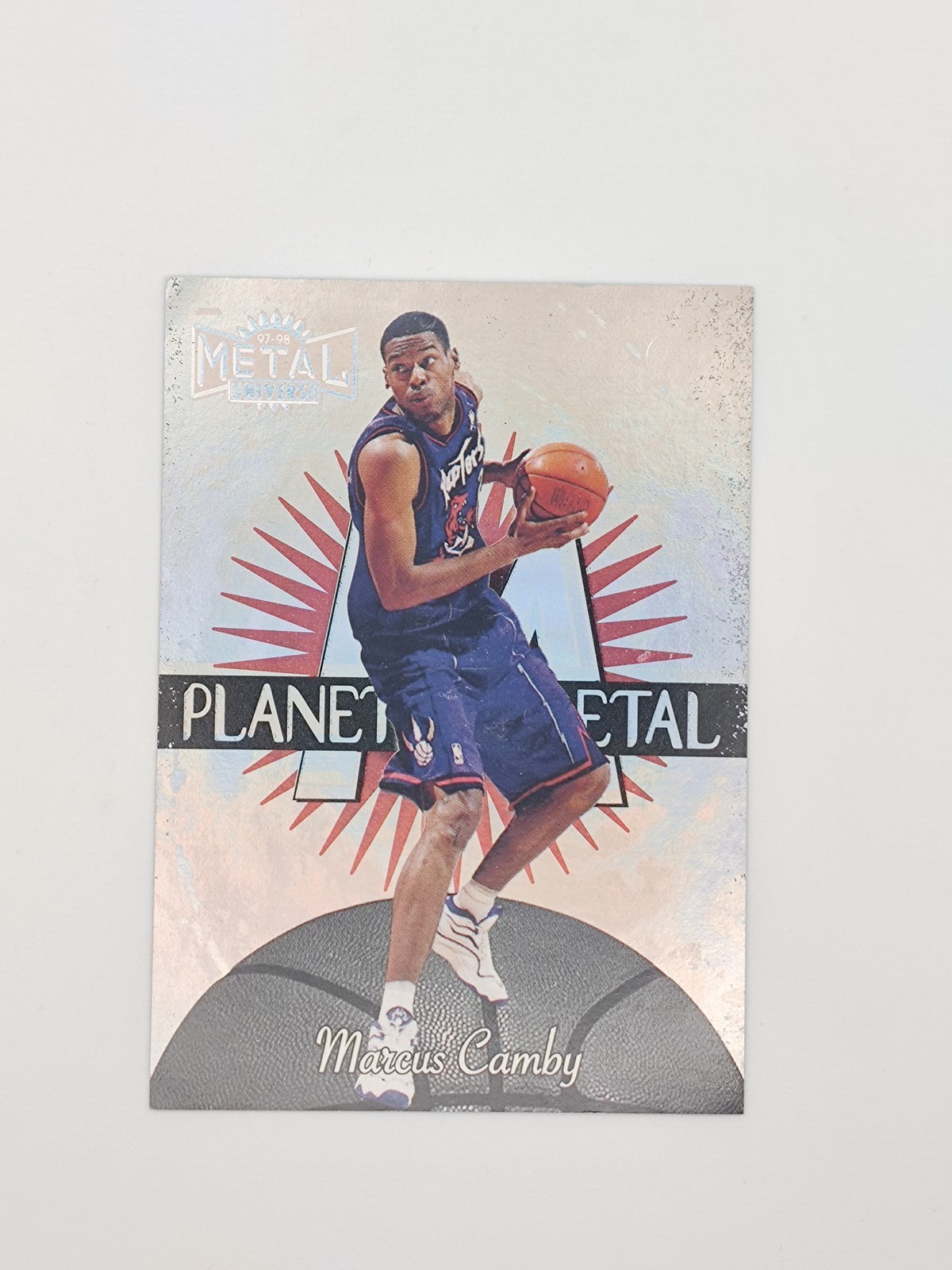 1997-98 Metal Universe - Planet Metal Marcus Camby #6 PM