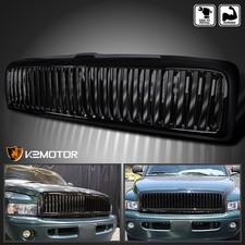 Fits 1994-2001 Dodge Ram 1500 2500 3500 Black Front Bumper Hood Grille Assembly