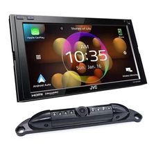 JVC KWM875BW 6.8" Multimedia Receiver + Backup Camera
