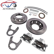 Complete Disc Brake Conversion Kit Single Rear Wheel For Chevy 14-bolt Rear Ends