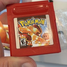 MINTY! Pokemon Red Version Game Boy Original Complete Box New Battery Authentic