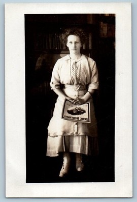 c1910's Dixie Darlings Sheet Music RPPC Photo Unposted Antique Postcard