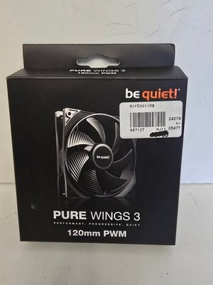 be quiet PURE WINGS 3 Rifle Bearing 120mm Case Fan - Black