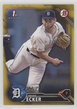 2016 Bowman Draft Draft Picks Gold 23/50 Mark Ecker #BD-114 0f6