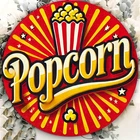 Vintage Popcorn Round Tin Metal Signs Home Décor 8x8 Inch Aluminum Wall Art with