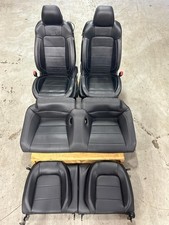 2015 Ford Mustang Black Leather 50th Anniversary Seats Coupe 319