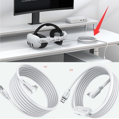 Link Kabel für Quest 3/3S/2/Pro/Pico4/Ultra /PC/Steam VR USB Typ A zu C Kabel