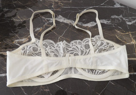 Studio La Perla Ivory Lace Unlined Underwire Bra Size 3 / 36B NWT