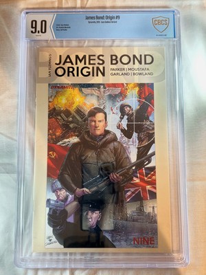 James Bond Origin #9 CBCS 9.0 Not CGC Dynamite 2019 Juan Gedeon