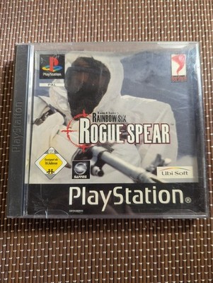 Tom Clancys Rainbow Six Rogue Spear PS1 Black Label ohne Handbuch PAL DE