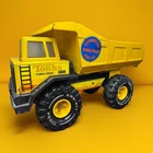 Tonka Turbo-Diesel Dump Truck XMB-975 Yellow Steel Vintage 1980s