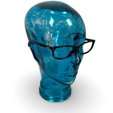 Moschino MOS536 807 Black Cat Eye Optical Eyeglass Frames 52-15-145 Gold Logo