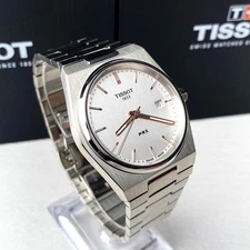 Tissot PRX T137.410.11.031.00 Men's Watch 40MM Silver Dial Quartz Watch