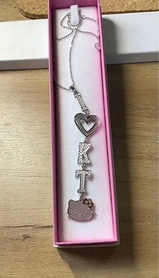 Sanrio Hello Kitty White Trash Silber 925 Selten Bettelkette Vintage