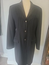 Ralph Lauren VTG Wool Black Blazer Women Sz 12 Equestria Horse Buttons