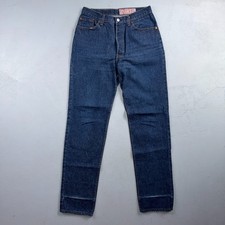 Levis 501 Vintage 80s USA XX Straight Leg Jeans High Rise Sz 13 Womens Act 28x32
