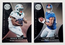 2012 Panini Totally Certified Football Base Platinum Black 1/1 One Of - singles