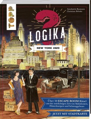 Logika - New York 1920: Logikrätsel für zwischendurch von le ... 9783772449949