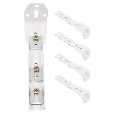 5 Pcs Gardinenstange Halterung Vorhangschiene Halterungen Für Gardinenstangen